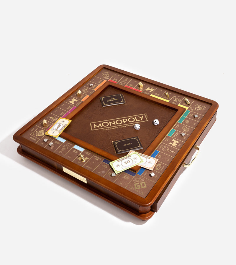 Monopoly De luxe en bois 