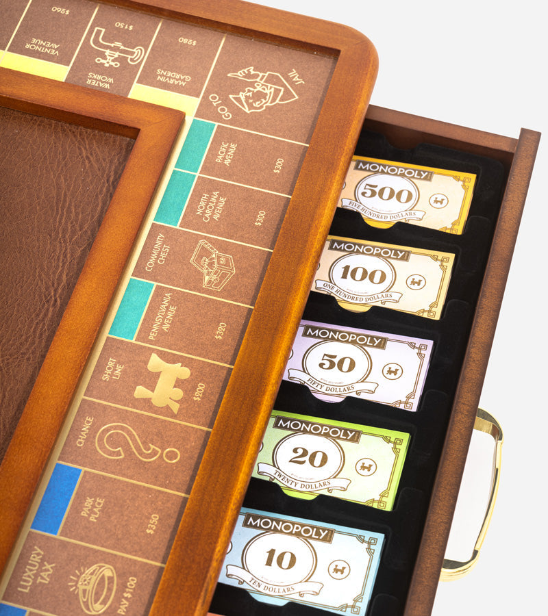 Monopoly De luxe en bois 