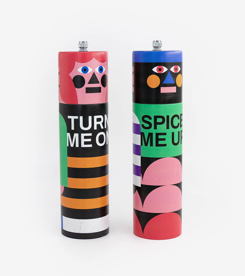 Macinapepe e macinasale di design - SALLY & PEPE