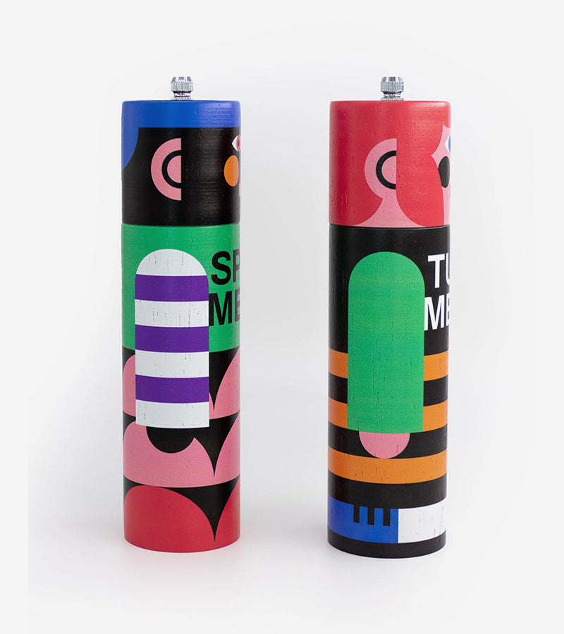 Macinapepe e macinasale di design - SALLY & PEPE