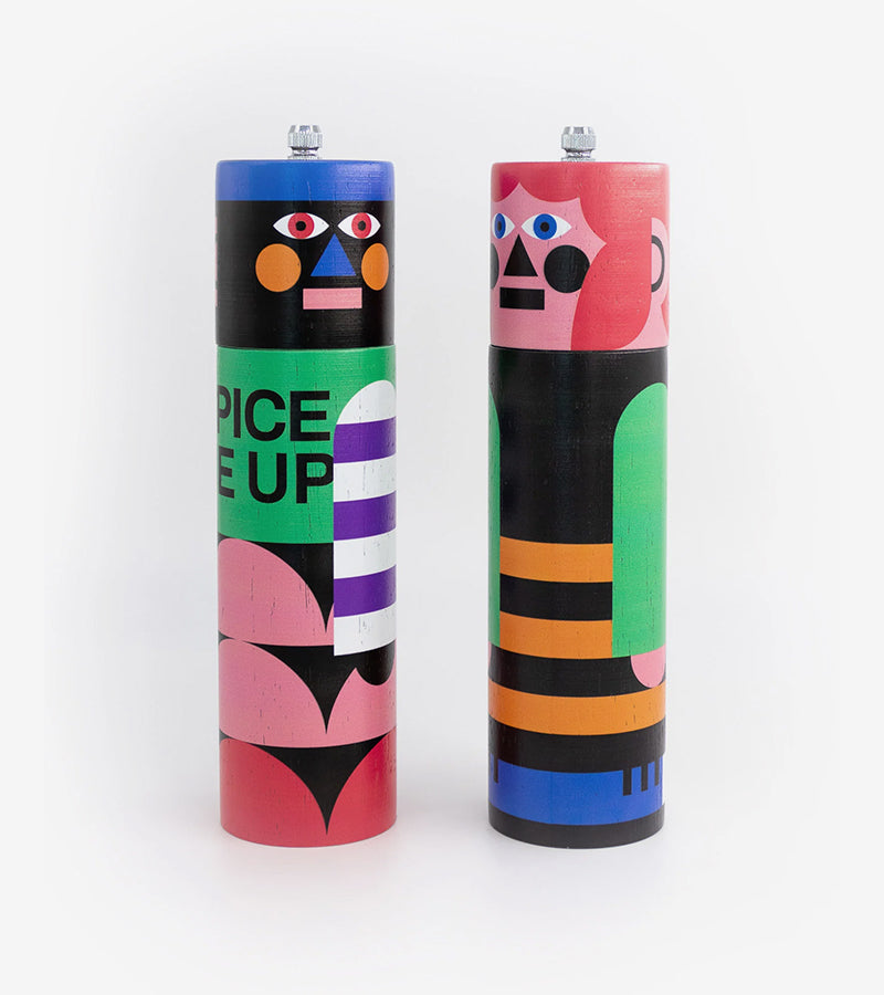 Macinapepe e macinasale di design - SALLY & PEPE