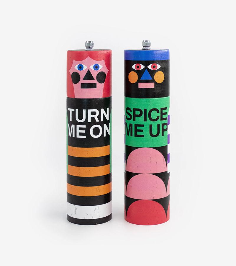 Macinapepe e macinasale di design - SALLY & PEPE
