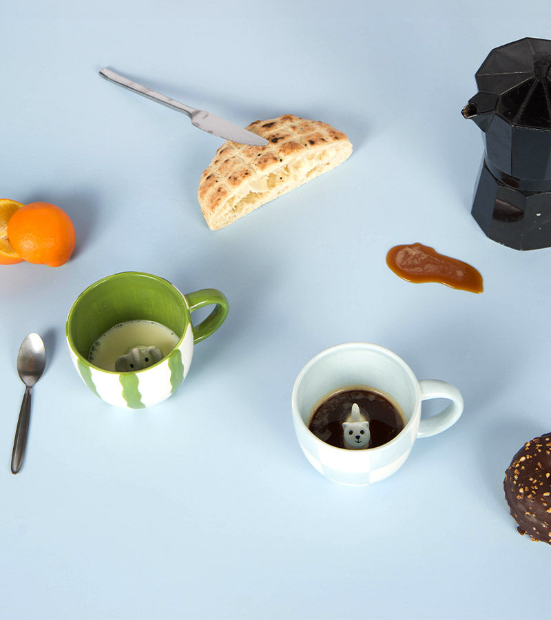 Tazza con animaletto nascosto