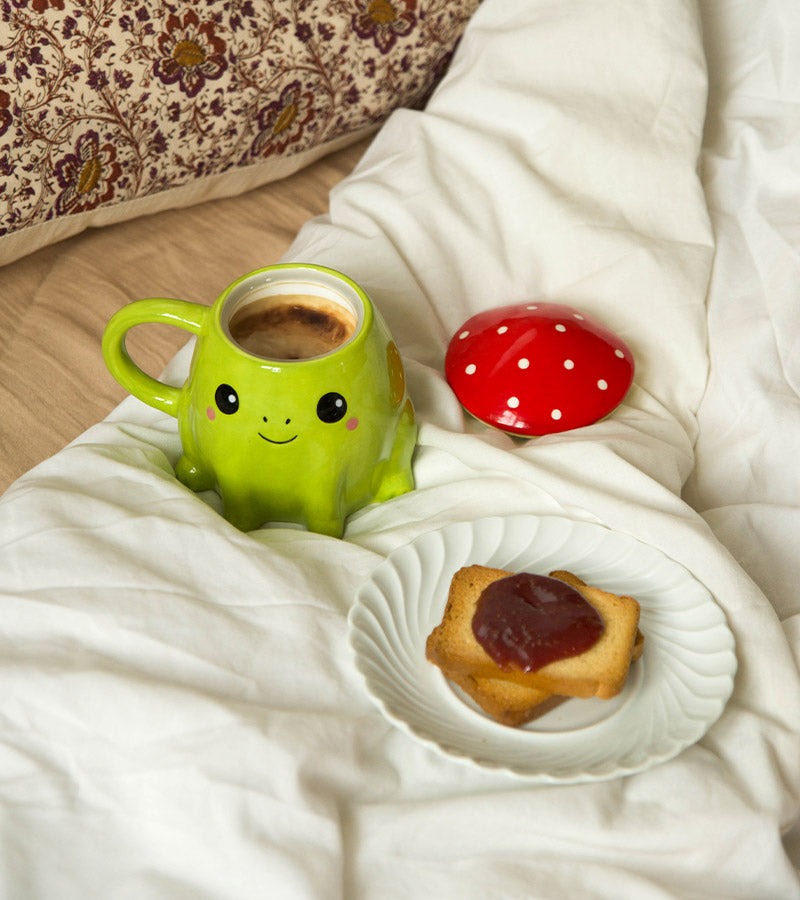 Tazza rana con cappellino 