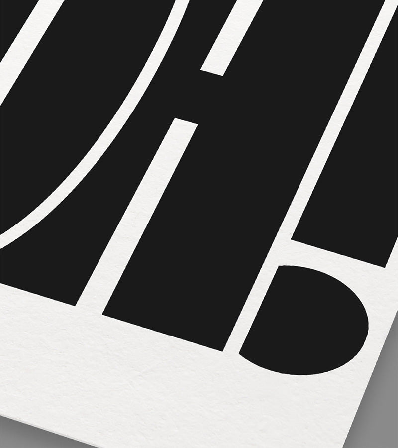OH! - Affiche 30x40  Topo studio