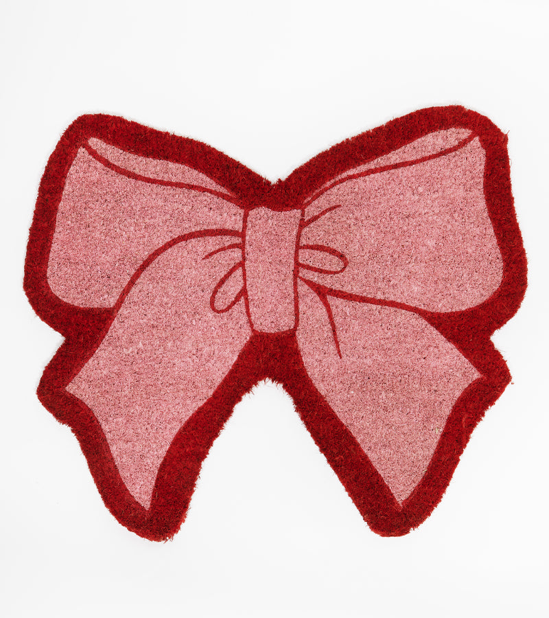 Paillasson noeud rose