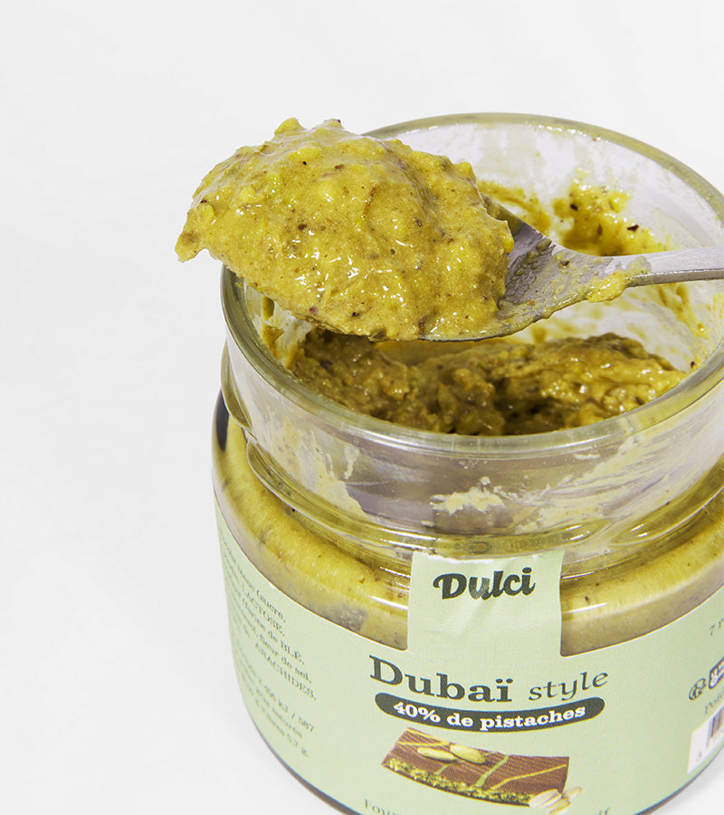 Crema spalmabile al pistacchio Dubai style