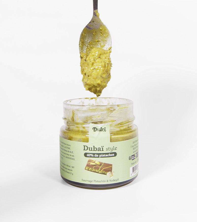 Crema spalmabile al pistacchio Dubai style