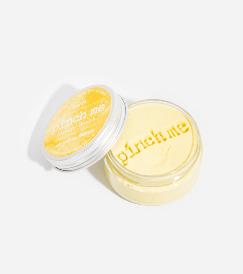 Pâtes relaxantes anti-stress Soleil  Pinch therapy dough