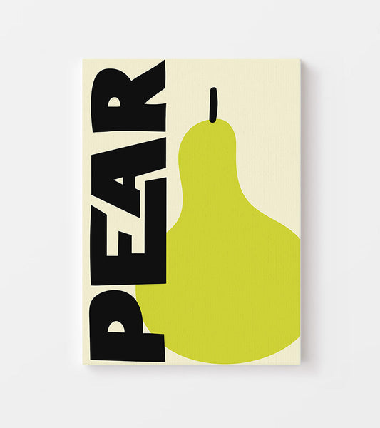 Pear - Affiche A3  Inoui affiches