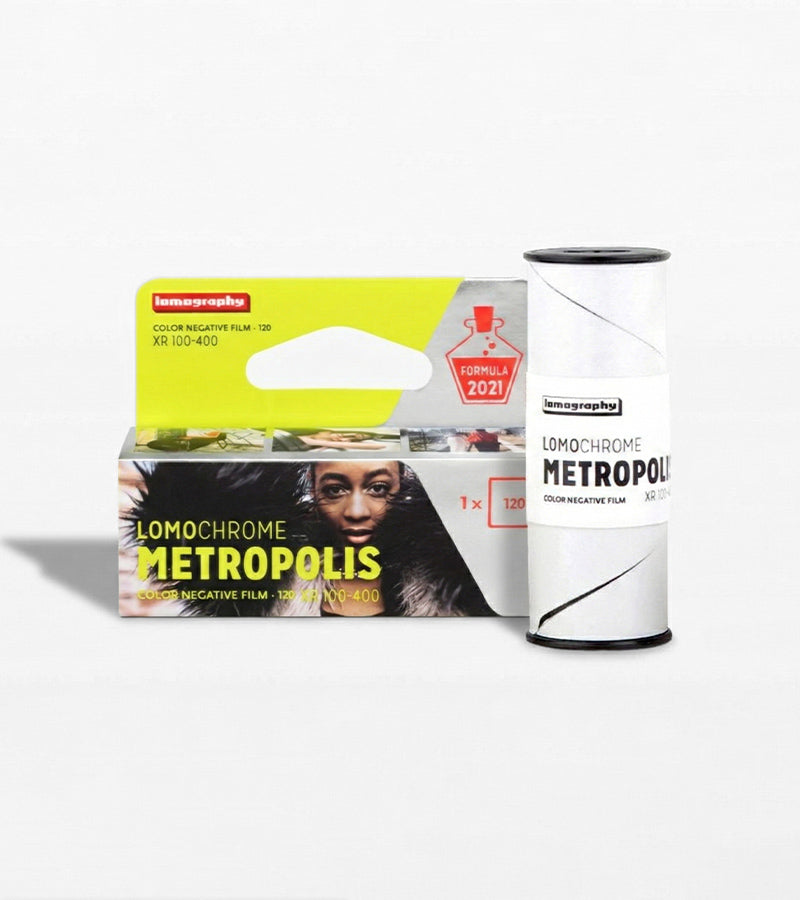 Rullino LomoChrome Metropolis 120 ISO 100–400 (Edizione 2021)