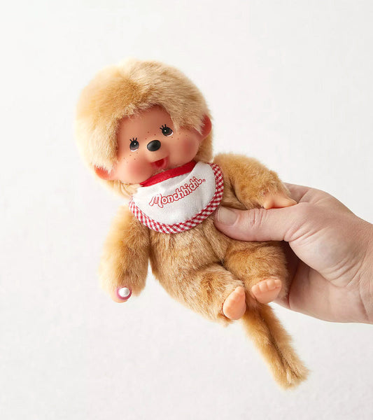 Peluche Monchhichi Kiki - Beige Boy