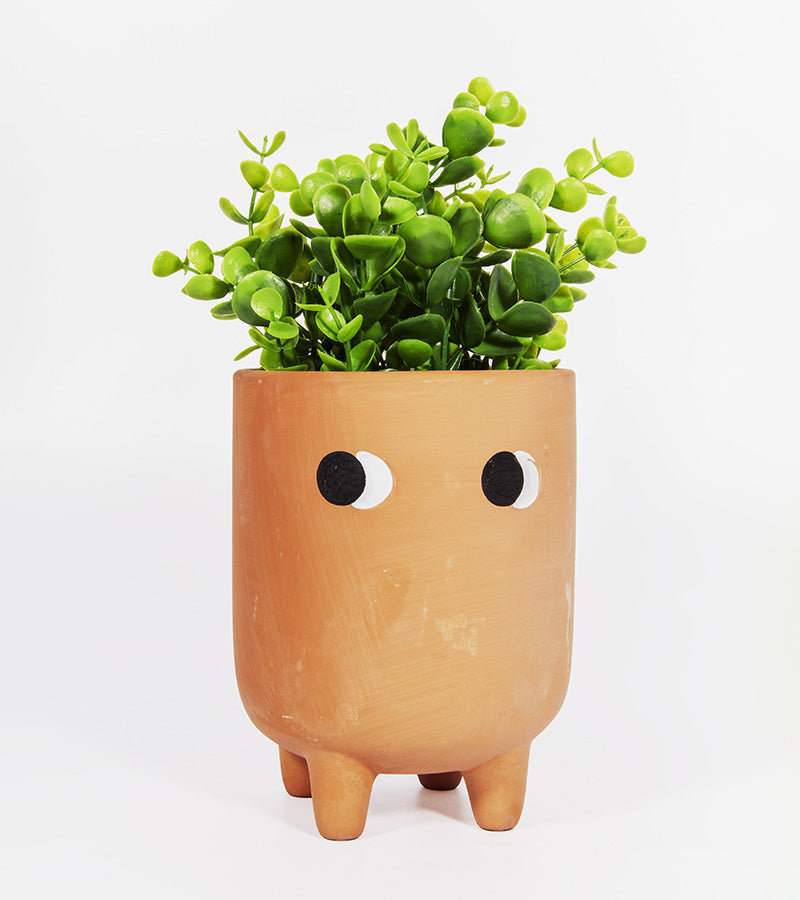 Petit cache-pot en terre cuite