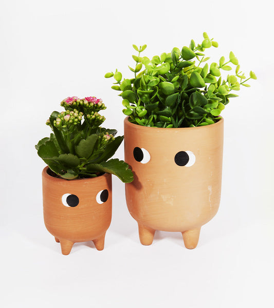 Petit cache-pot en terre cuite