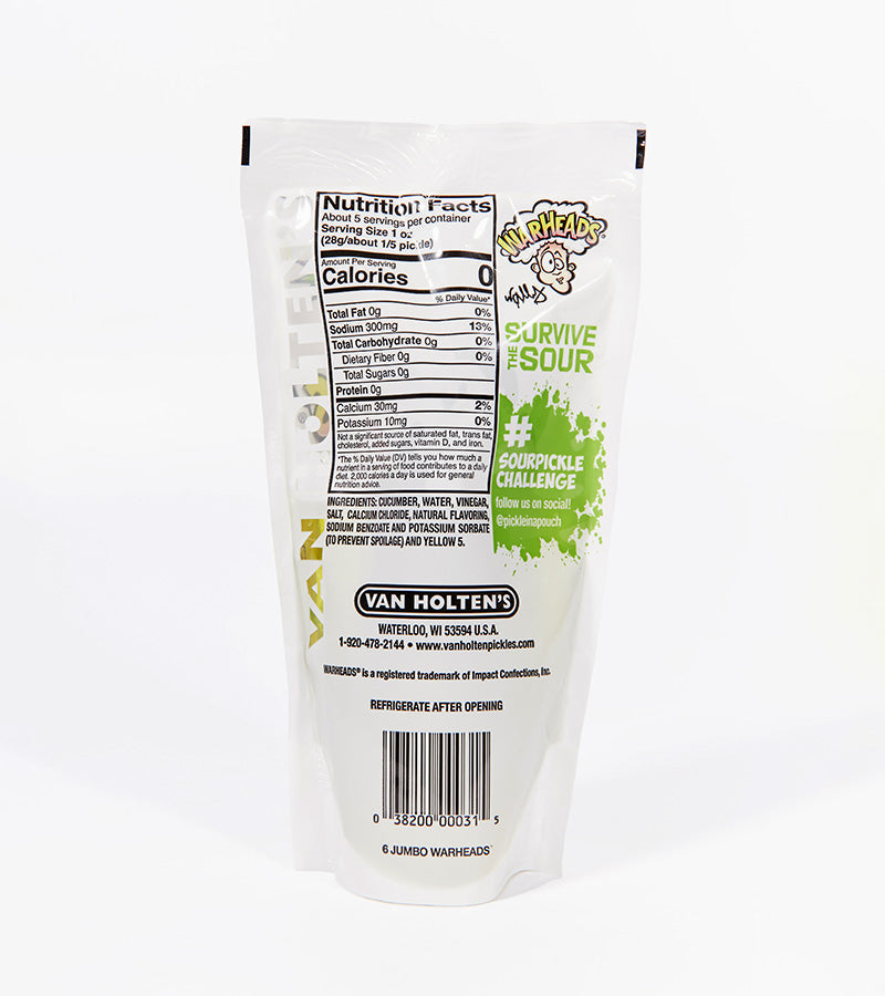 Pickle Van Holten's Warheads - Extreme Sour