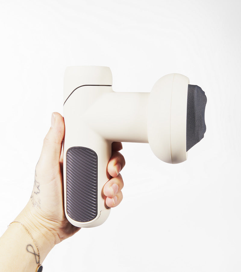 Pistola massaggiatrice multifunzione