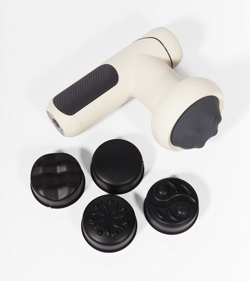 Pistola massaggiatrice multifunzione