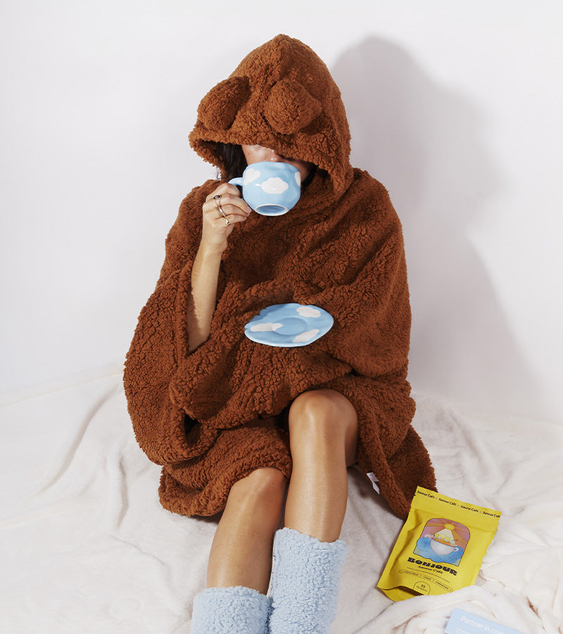 Plaid à oreilles d’ours