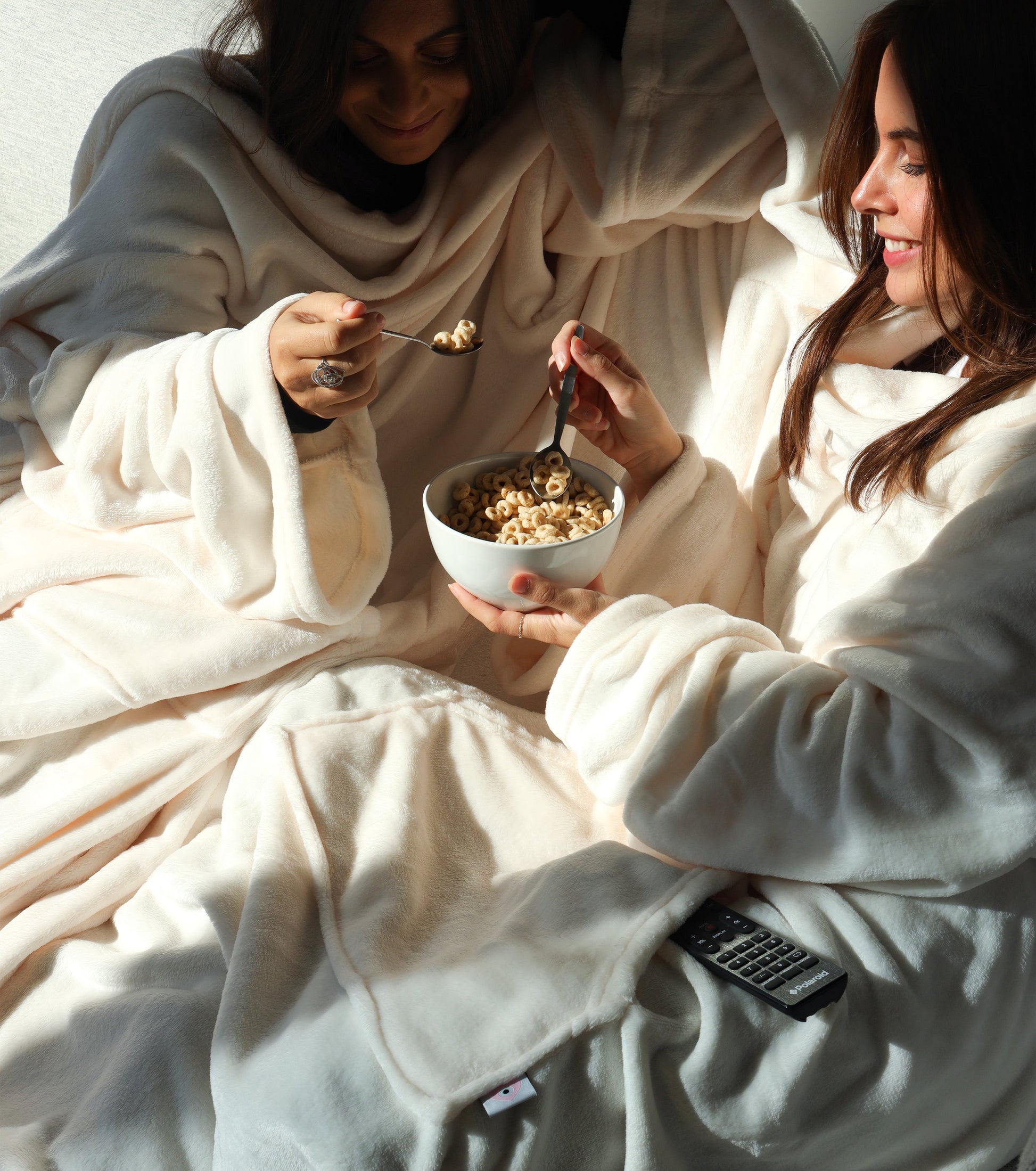 Plaid à manches pour deux personnes  L'expressionist