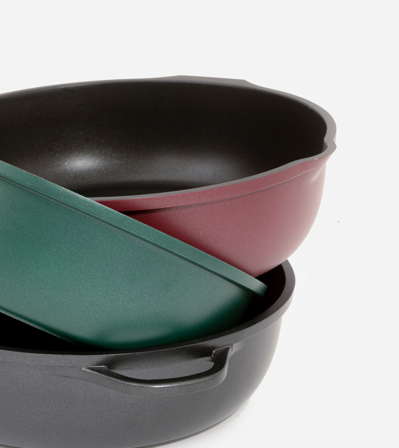 La Fabuleuse poêle 8 en 1 - Cookut Rubis - Bordeaux 