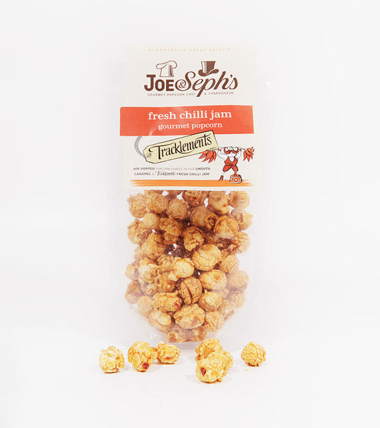Popcorn con marmellata di peperoncino