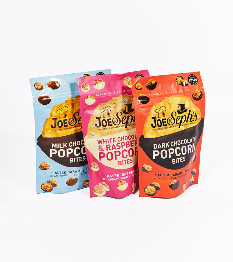 Popcorn avec coque de chocolat