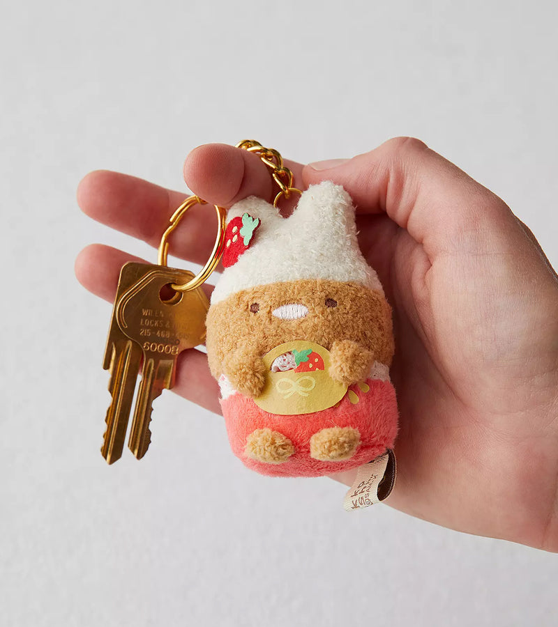 Portachiavi con fragola Sumikko Gurashi - Blind box