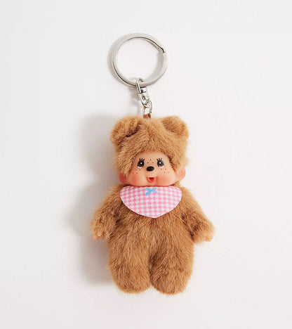Porte-clés Monchhichi Kiki beige