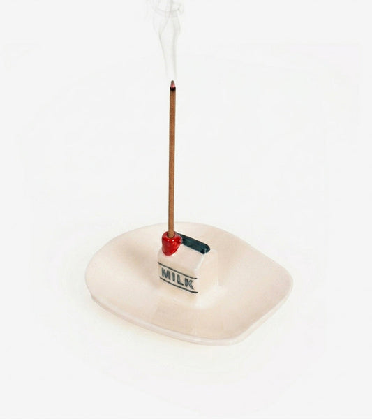 Porta incenso cartone del latte