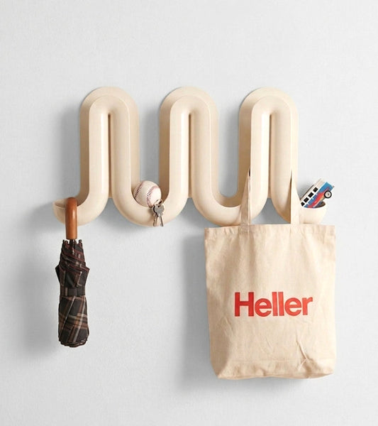 Appendiabiti multifunzione Swell - Crema