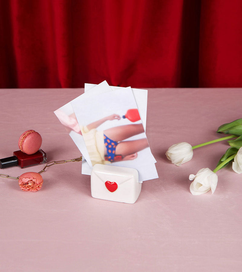 Porte-photo lettre d’amour