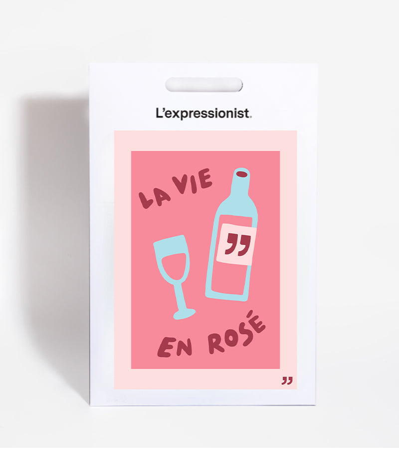 Poster La vie en rosé