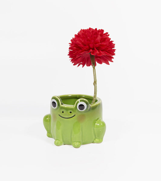 Pot à plante grenouille