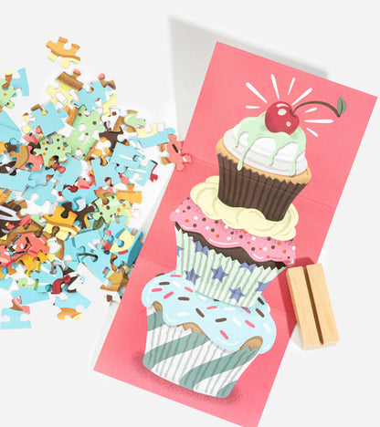 Puzzle en duel - Cakes  Chronicle books