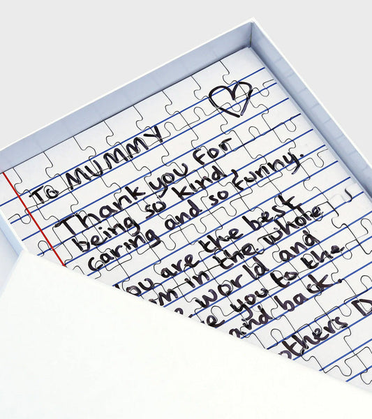 Puzzle personalizzato con lettera piccola