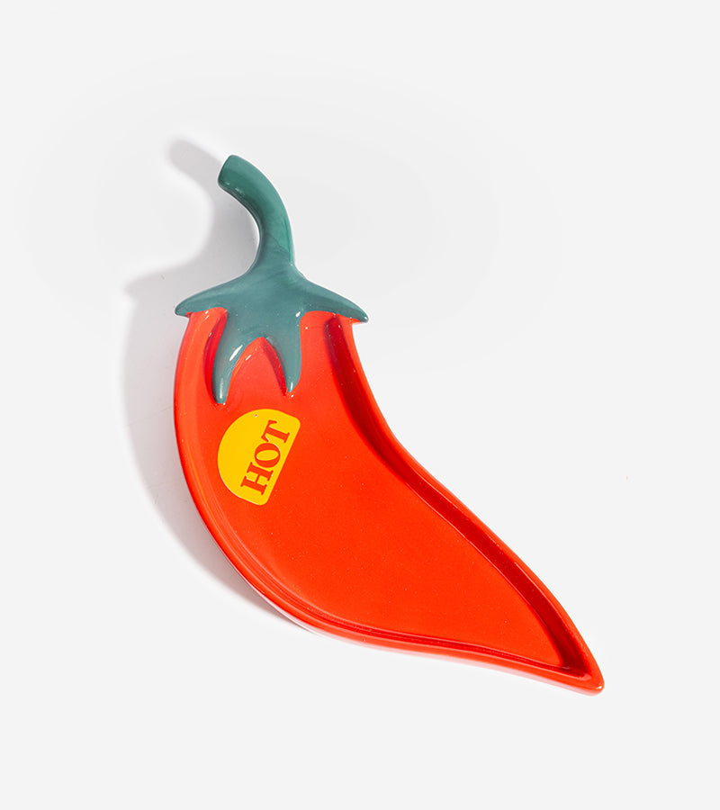 Repose-cuillère piment  DOIY