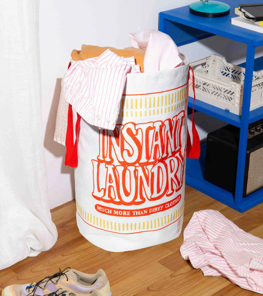 Sacco cesto per il bucato stile noodles istantanei