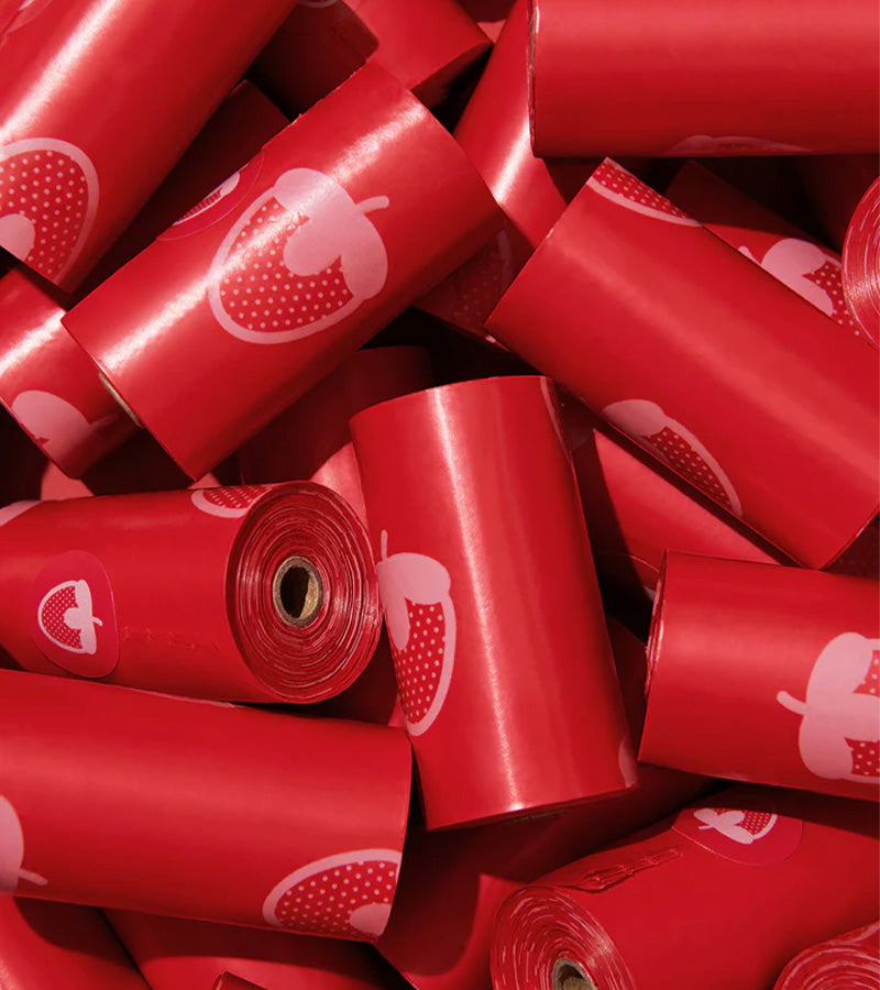 Sacs à crottes à la fraise  Vetreska