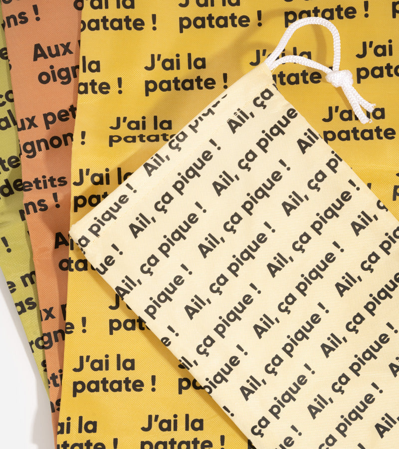 Sacs fraîcheurs réutilisables pour fruits et légumes 