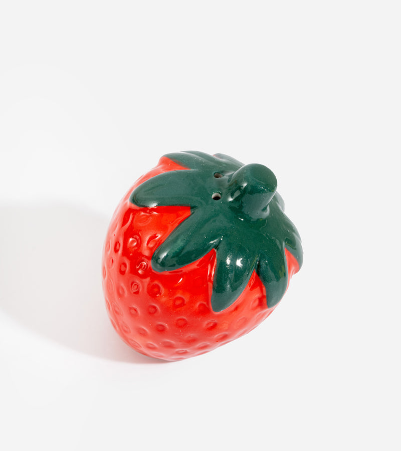 Salière et poivrière citron et fraise  DOIY