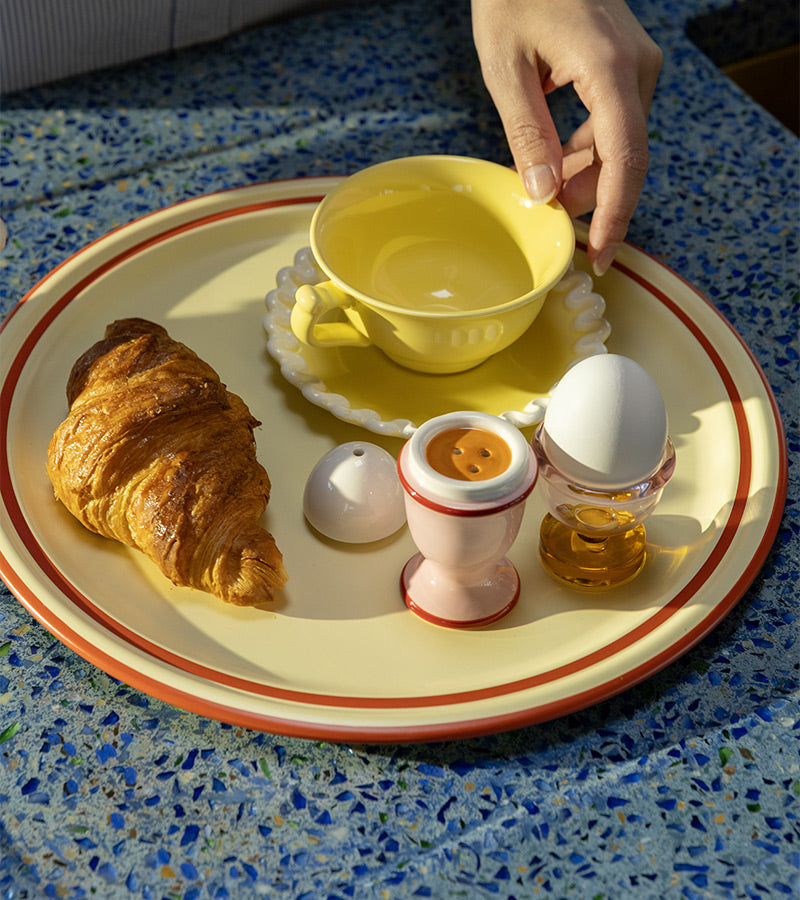 Saliera e pepiera uovo alla coque