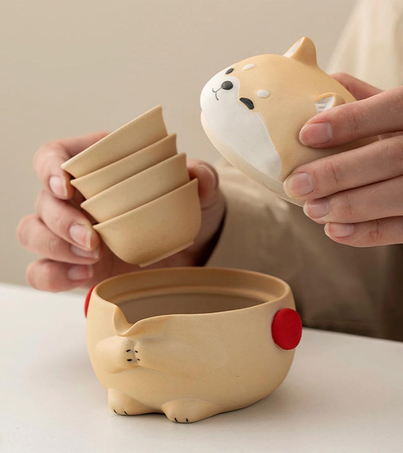 Servizio da tè Shiba