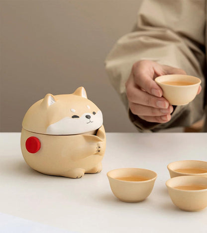 Service à thé Shiba