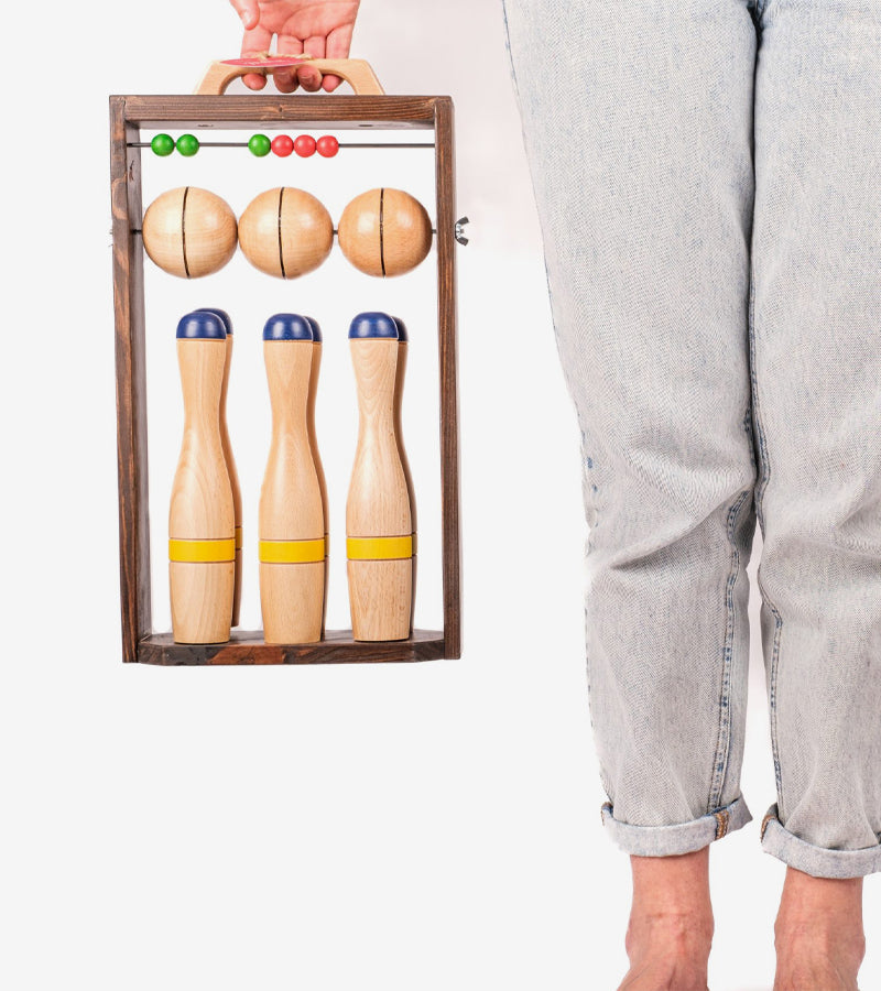 Set da bowling portatile