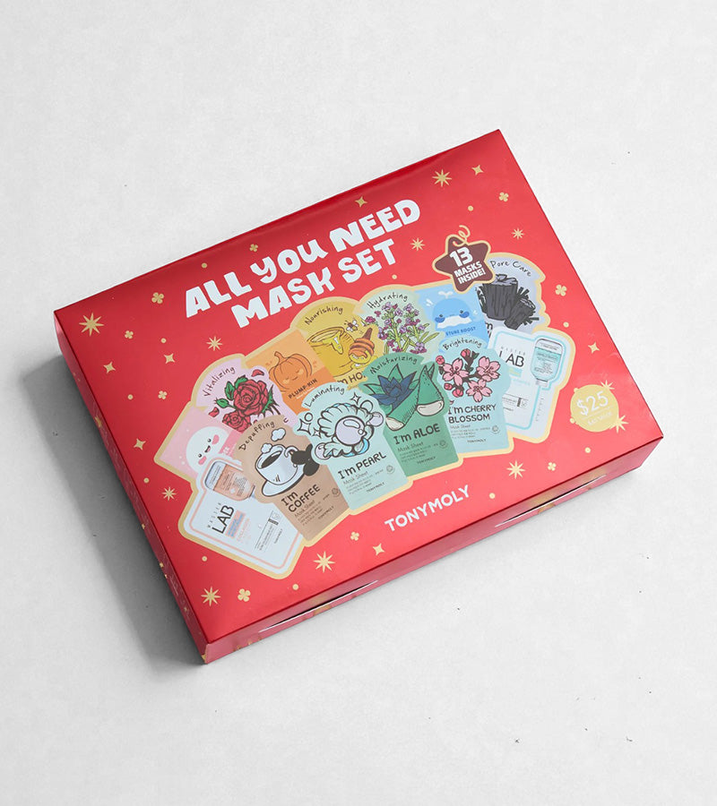 Set de masques - Tout ce dont vous avez besoin