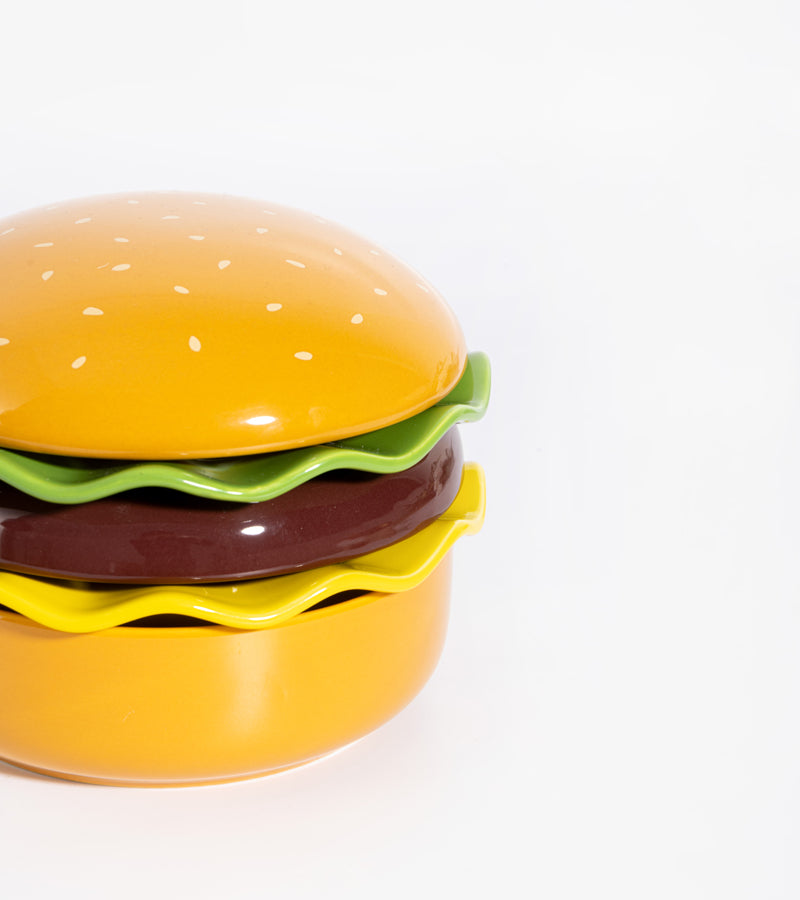 Set di piatti hamburger