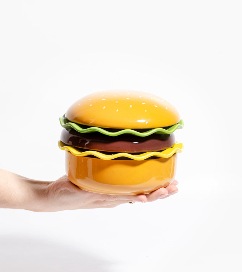 Set di piatti hamburger
