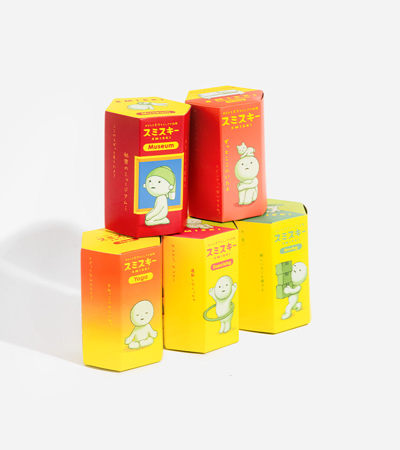 Figurine fluorescente Smiski - série Moving 