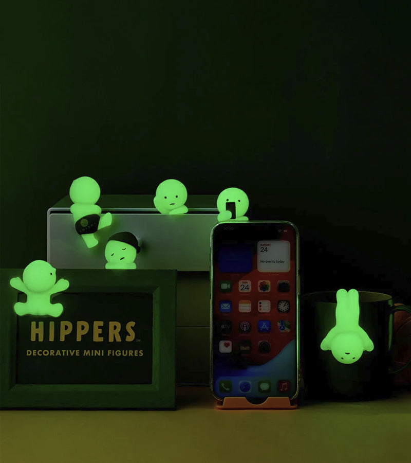 Figurine fluorescenti Smiski Hippers