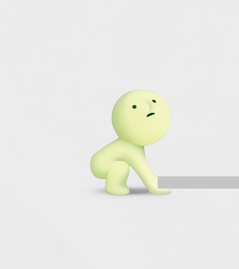 Figurine fluorescente Smiski - série Living 